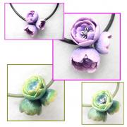 Collier 3 fleurs